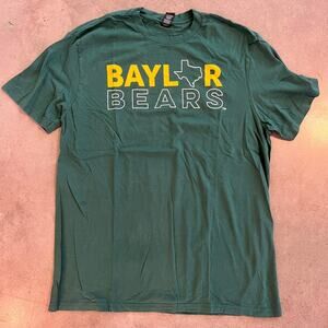 District Baylor Bears Texas College Football sports team cotton tshirt Men Large